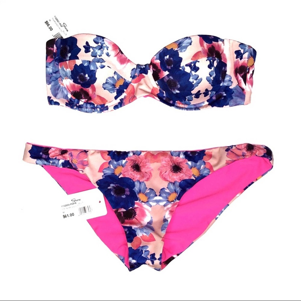 Zinke Taylor Underwire Bikini Set in Pop Floral